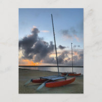 Hobie Cat Catamarans Bateaux à voile Plage Sunset