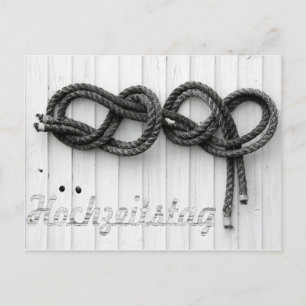 Carte Postale Hochzeitstag