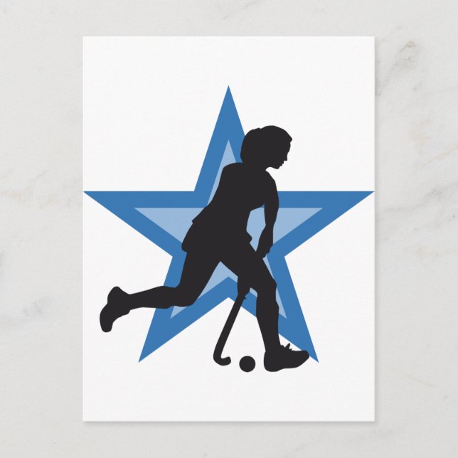 Carte Postale hockey (Devant)