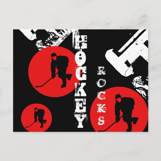 Carte Postale Hockey (Devant)