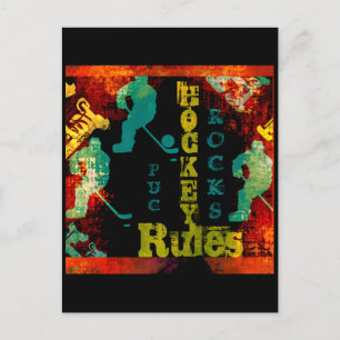 CARTE POSTALE HOCKEY