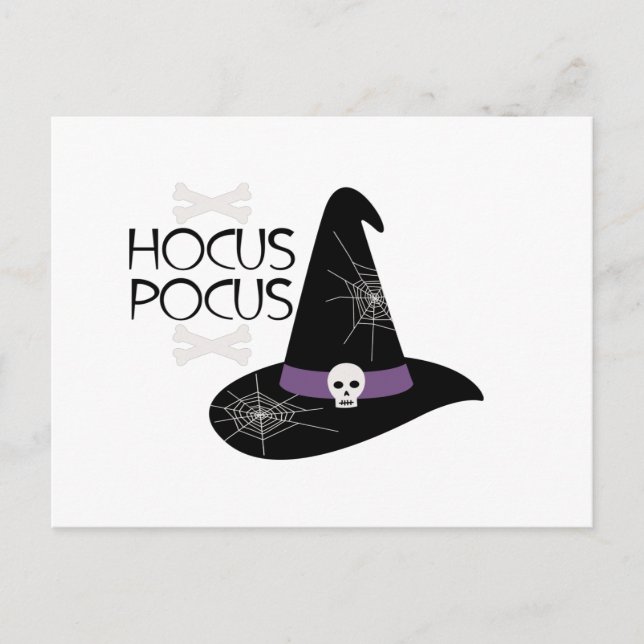 Carte Postale Hocus Pocus (Devant)