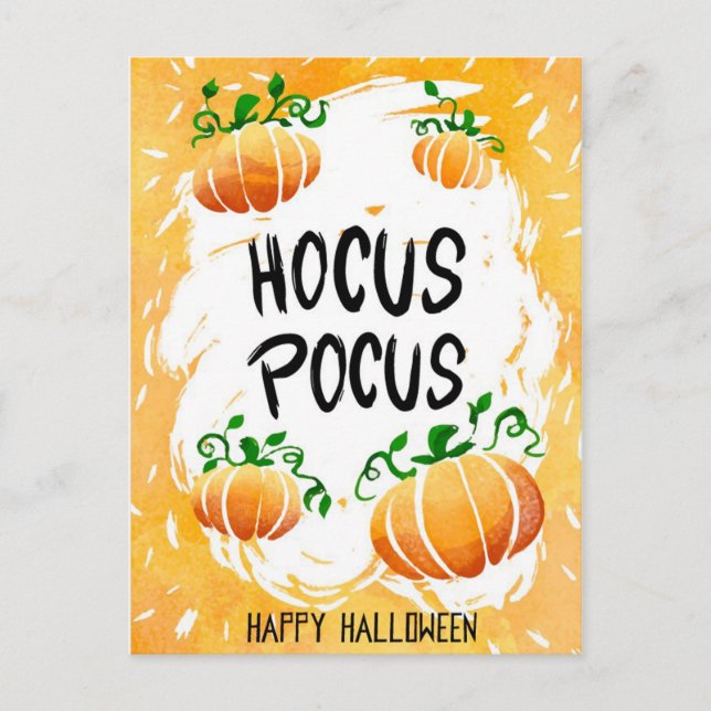 Carte Postale Hocus Pocus (Devant)