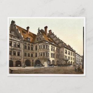 Carte Postale Hofbrauhaus, Munich, Bavière, Allemagne classique 