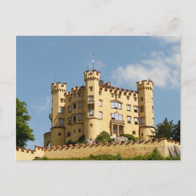Carte Postale Hohenschwangau Château Allemagne Cadeaux touristiq (Devant)