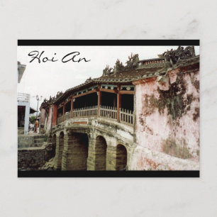 Carte Postale hoi un pont vietnam