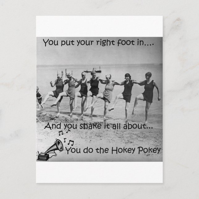 Carte Postale Hokey Pokey (Devant)