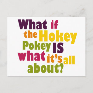 Carte Postale Hokey Pokey
