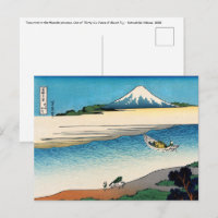 Hokusai - rivière Tama dans la province de Musashi