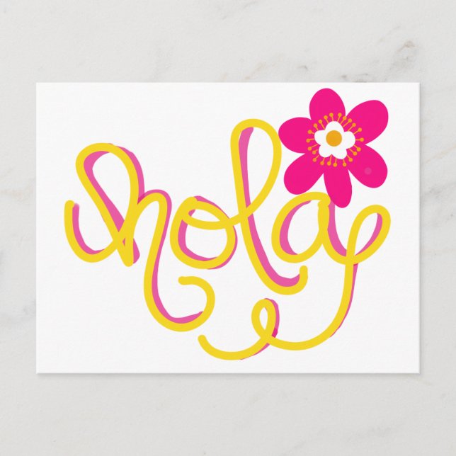 Carte Postale Hola (Devant)