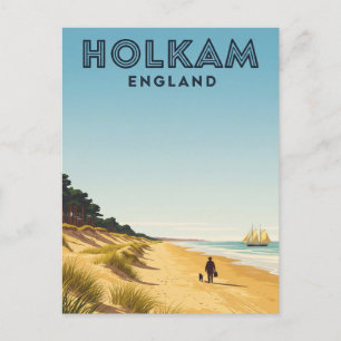 Carte Postale Holkham Norfolk Angleterre Travel