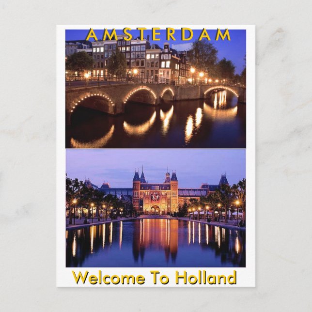 CARTE POSTALE HOLLAND (Devant)