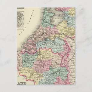 Carte Postale Hollande et Belgique 2
