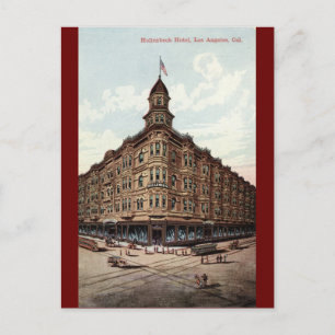Carte Postale Hollenbeck Hotel, Los Angeles c1910 Vintage