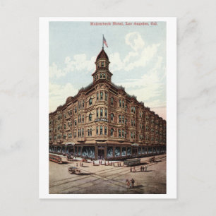 Carte Postale Hollenbeck Hotel, Los Angeles c1910 Vintage