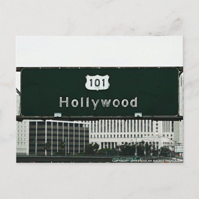 Carte Postale Hollywood (Devant)