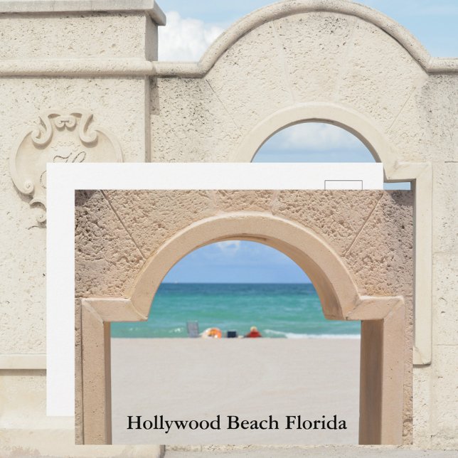 Carte Postale Hollywood Beach Floride Photographie (Créateur téléchargé)