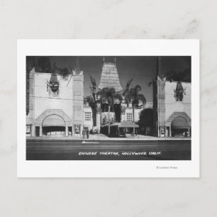 Carte Postale Hollywood, Californie - Vue du théâtre chinois