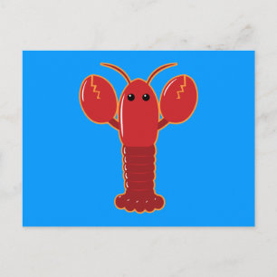 Carte Postale Homard mignon