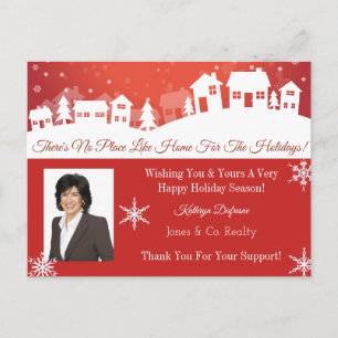 Carte Postale "Home For the Holidays" Business