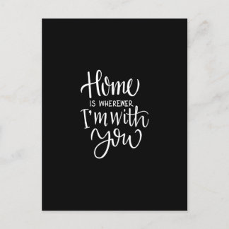 Carte Postale home is wherever