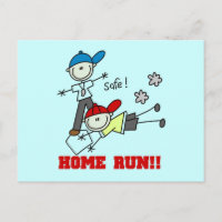 Home Run Boys Baseball Tshirts et cadeaux