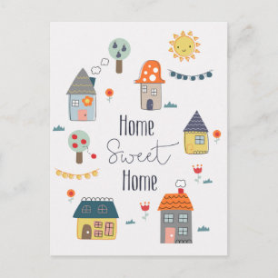Carte Postale Home Sweet Home
