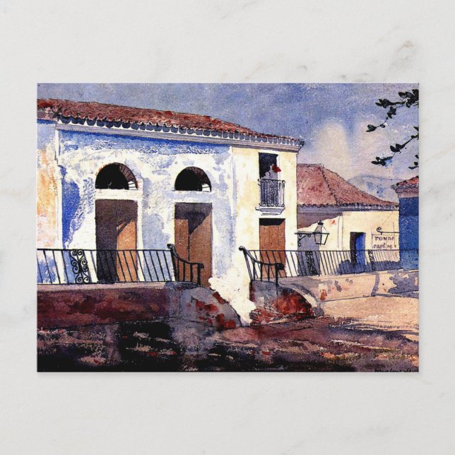 Carte Postale Homer - Maison, Santiago, Cuba (Devant)
