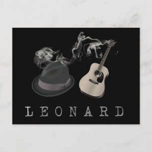 Carte Postale Hommage à Leonard