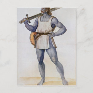 Carte Postale Homme britannique