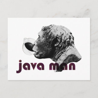 Carte Postale Homme d'argile Java