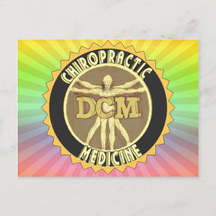 Carte Postale Homme DCM de Vitruvian