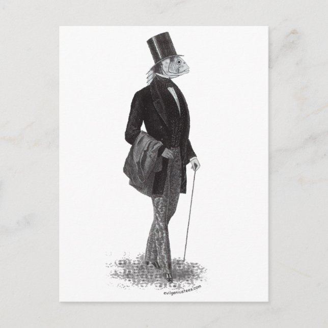 Carte Postale Homme de l'artisanat d'Innsmouth (Devant)