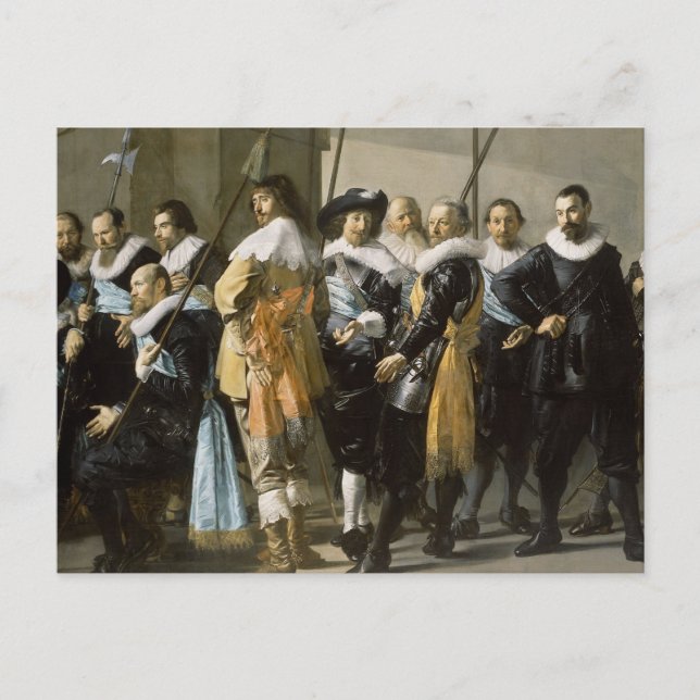 Carte Postale Hommes de la Renaissance (Devant)