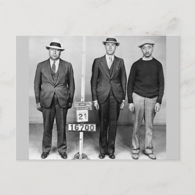 Carte Postale Hommes habillés : 1933 (Devant)