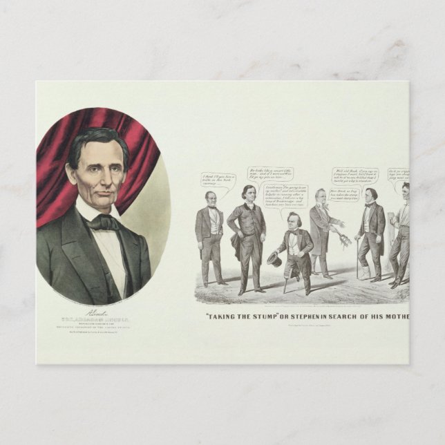 Carte Postale Hon. Abraham Lincoln (Devant)