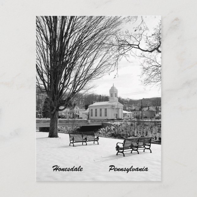 Carte postale Honesdale Pennsylvania (Devant)