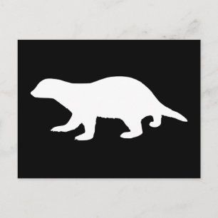 Carte Postale Honey Badger