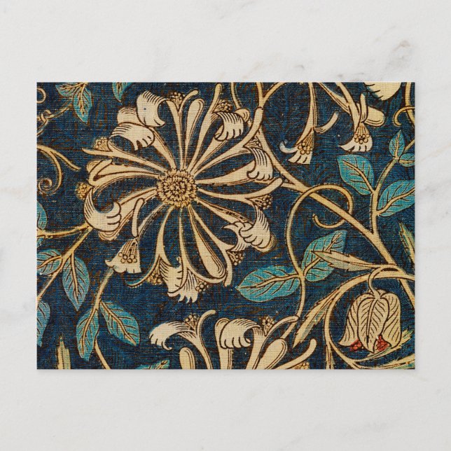 Carte Postale Honeysuckle (1876) Par William Morris (Devant)