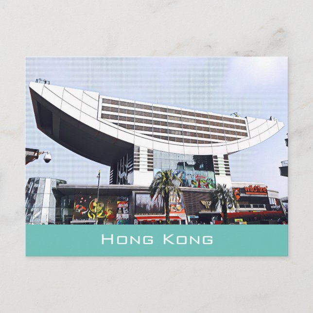 Carte Postale Hong Kong moderne Le pic Voyage (Devant)