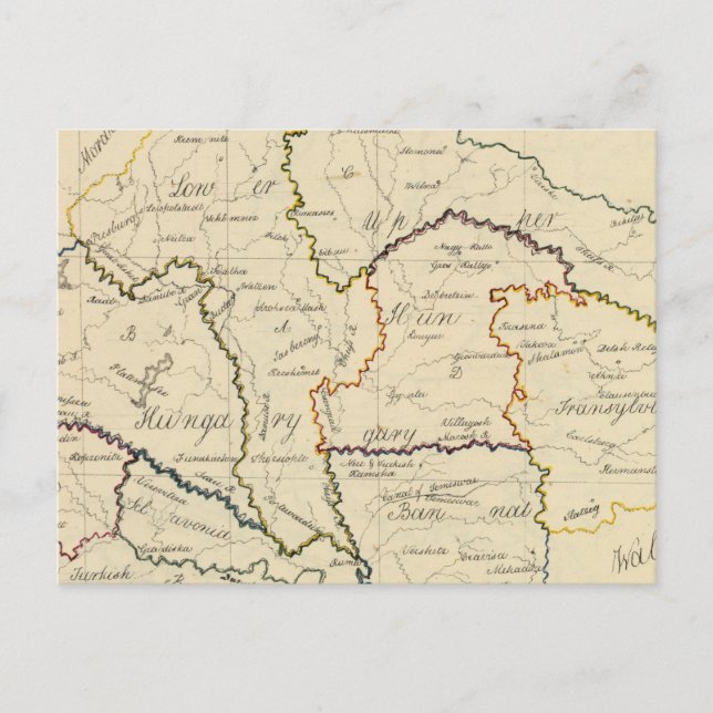 Carte Postale Hongrie, Transylvanie (Devant)