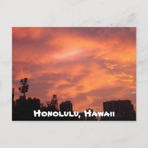 Carte Postale Honolulu, Hawaii
