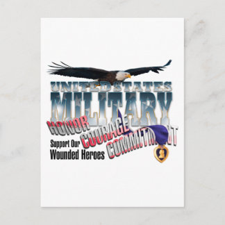 Carte Postale Honorer nos héros militaires