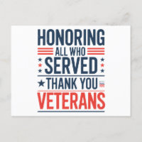 Honorer tous ceux qui ont servi Merci Veterans Day