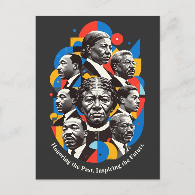 Carte Postale Honoring The Past, Inspiring The future (Devant)