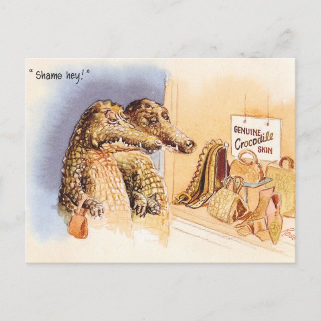 Carte Postale Honte (Devant)