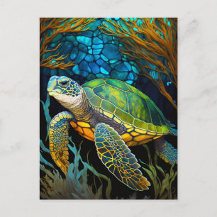Carte Postale Honu Haven Eau De Verre