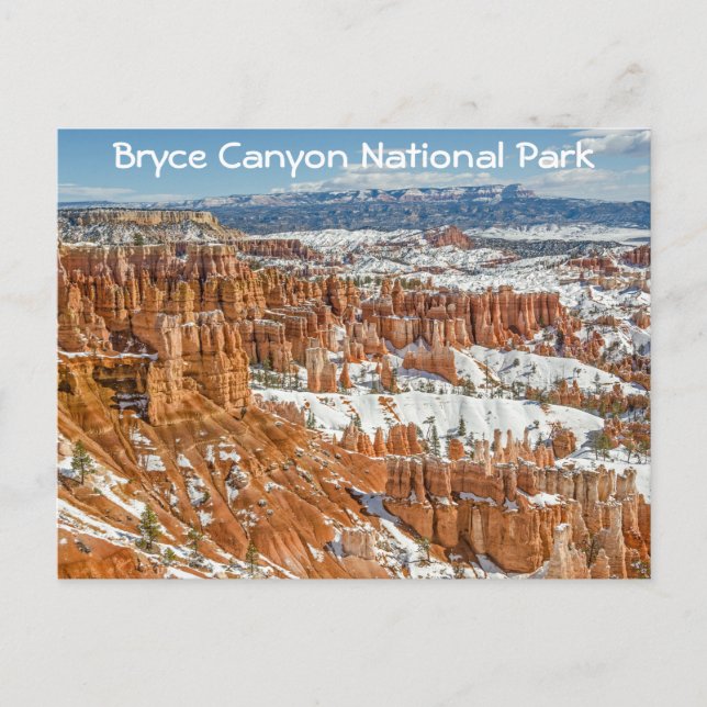 Carte Postale Hoodoos à Sunset Point Bryce Canyon National Park (Devant)