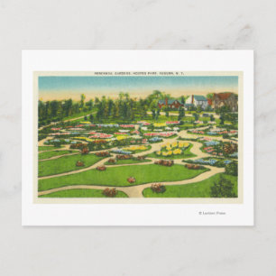 Carte Postale Hoopes Park Perennial Gardens View
