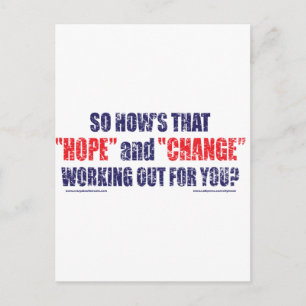 Carte Postale HOPE-and-Change-DST-TEE